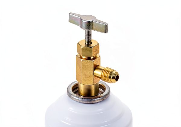 Aupoko R134A Self-Sealing Can Tap Brass-2