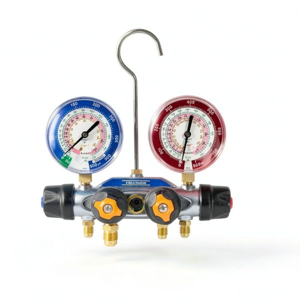 Hihitomorrow 4-Valve Charging Manifold for Automotive-3