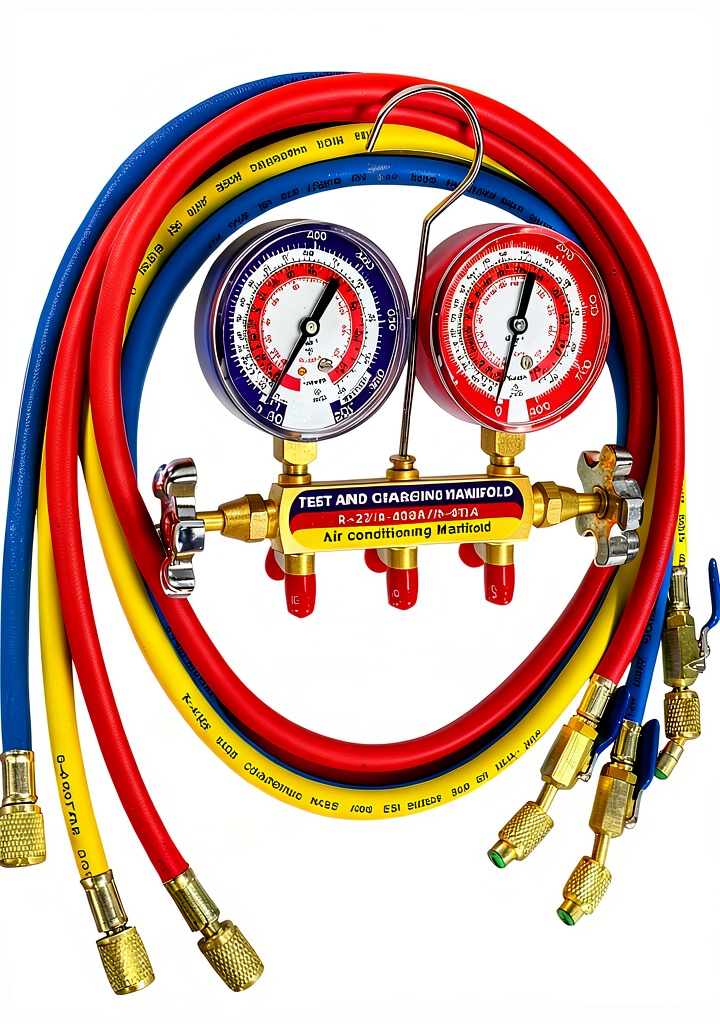 Drako-Myxx 42201 HVAC Manifold Gauge Set