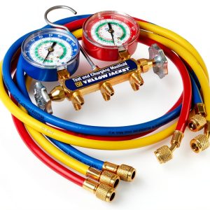 Yellow Jacket Brass Air Conditioning Manifold-0