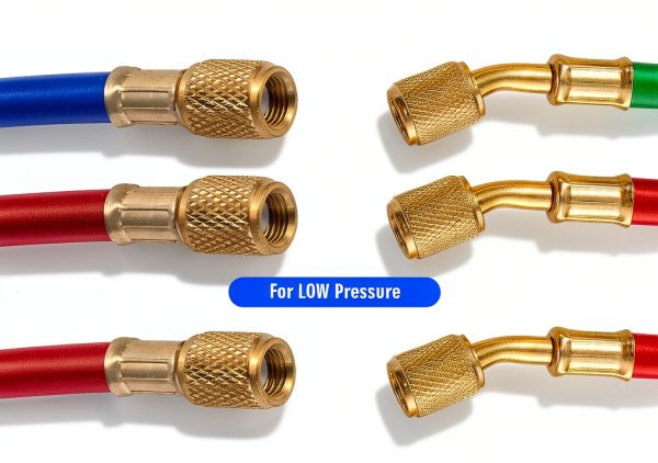 Orizizhic Air Conditioning Manifold Gauge Brass Set-4