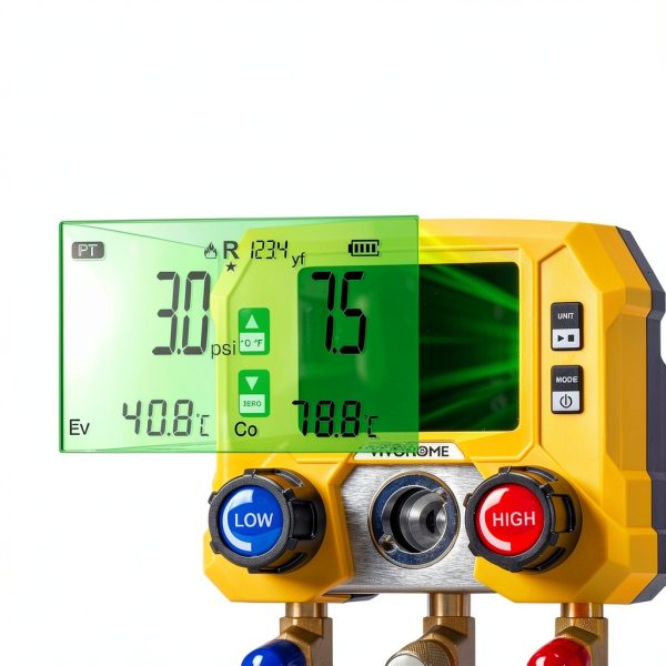 VIVOHOME Digital Refrigerant Gauge Set-3