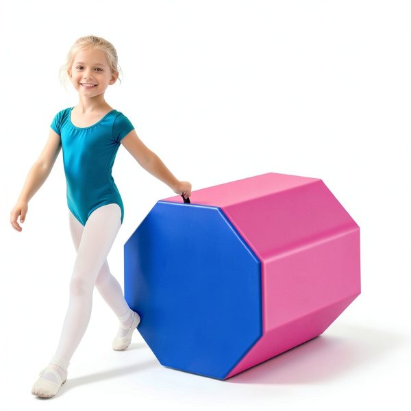 Srora Gymnastics Mat Purple Pink Sponge-6