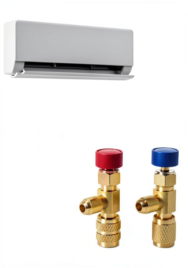 EUKIDKI CD2060 Refrigerant Charging Valve-1
