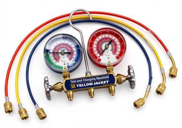 Ritchie Engineering Inc. Air Conditioning Manifold Gauge Set-0