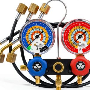 Mastercool 2-Way Aluminum Manifold Gauge Set-0
