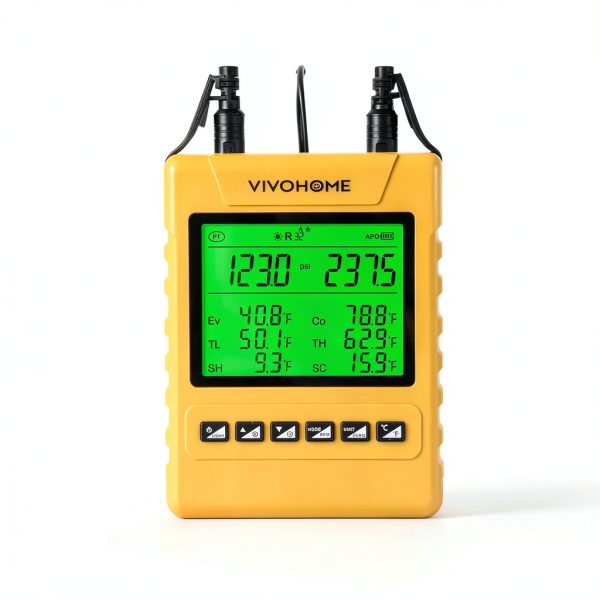 VIVOHOME Digital Refrigerant Gauge Set-1