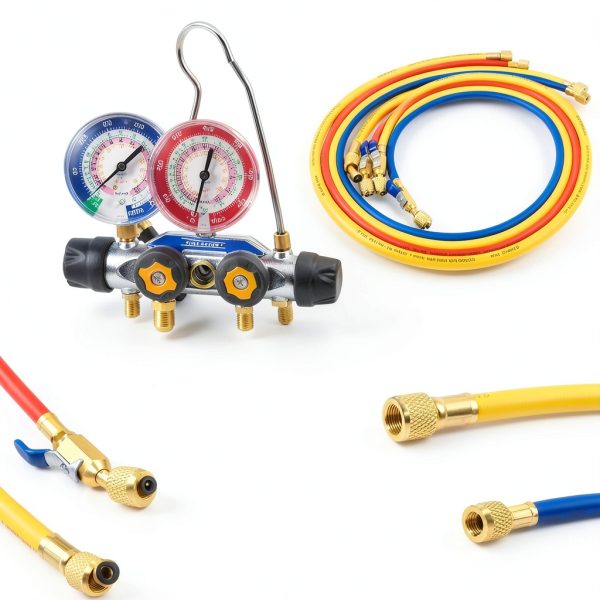 Hihitomorrow 4-Valve Charging Manifold for Automotive-6