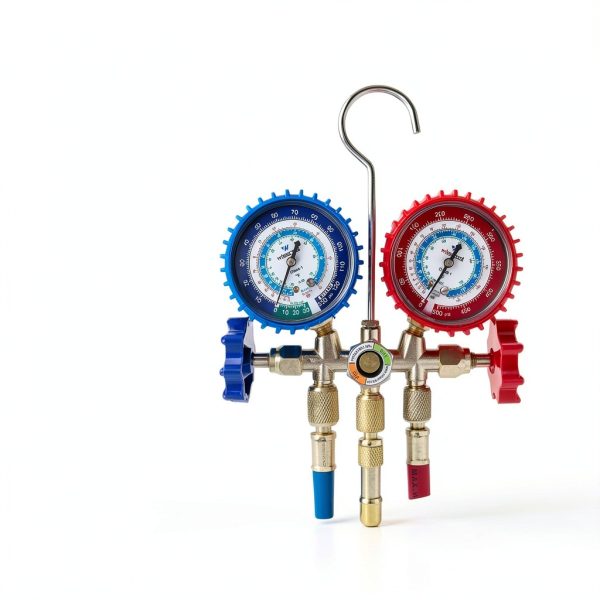 Wisscool R134a R22 R404a AC Gauge Set-4