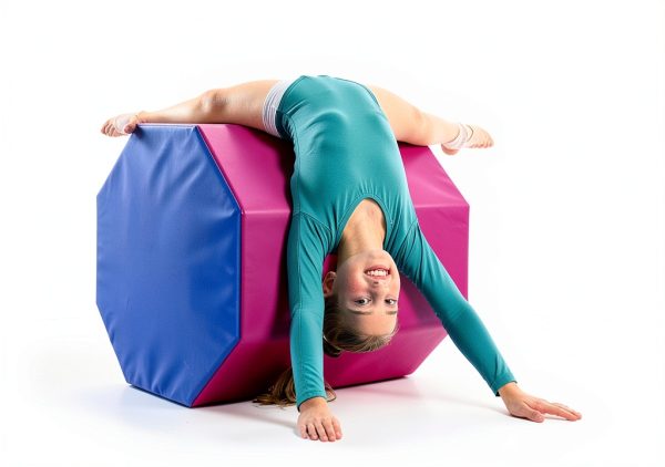 Srora Gymnastics Mat Purple Pink Sponge-2
