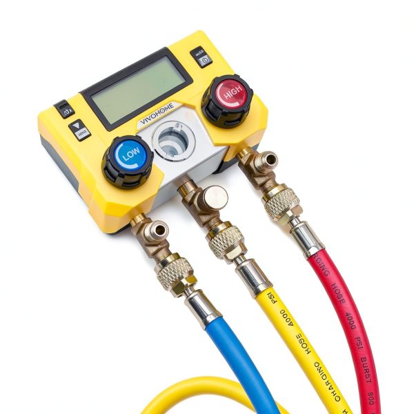 VIVOHOME Digital Refrigerant Gauge Set-2