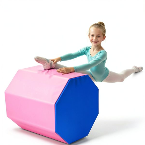 Srora Gymnastics Mat Purple Pink Sponge-3