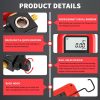 Rogvoc Digital Manifold Gauge Plastic HVAC Tool-3