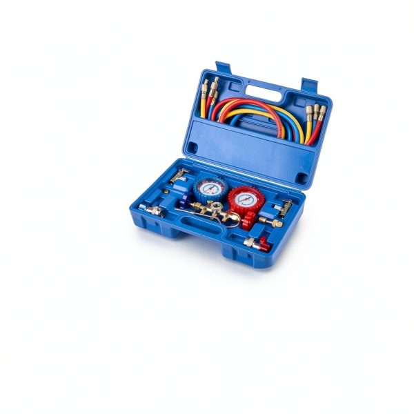 Wisscool R134a R22 R404a AC Gauge Set-5