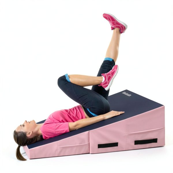 Matladin Gymnastics Tumbling Mat Purple Pink-4