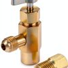 Aupoko R134A Self-Sealing Can Tap Brass-0