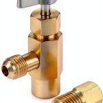 Aupoko R134A Self-Sealing Can Tap Brass-0