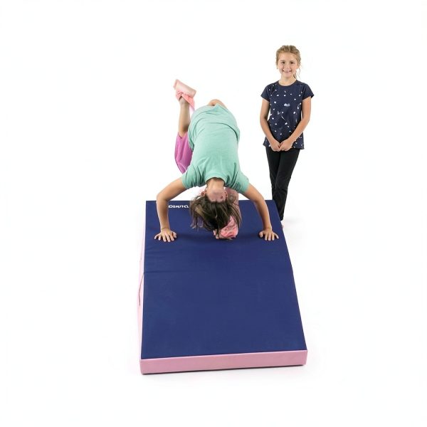 Matladin Gymnastics Tumbling Mat Purple Pink-6