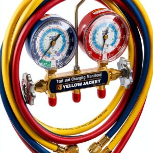 Air Conditioning Manifold Yellow Jacket Brass-0