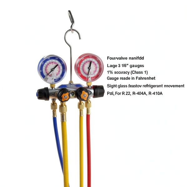 Hihitomorrow 4-Valve Charging Manifold for Automotive-1