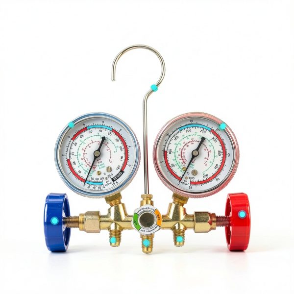 Orizizhic Air Conditioning Manifold Gauge Brass Set-1