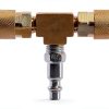 Primefit 0.25 Inch Brass Couplers Manifold-0
