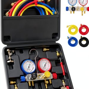 Orion Motor Tech AC Gauge Set for Automotive-0