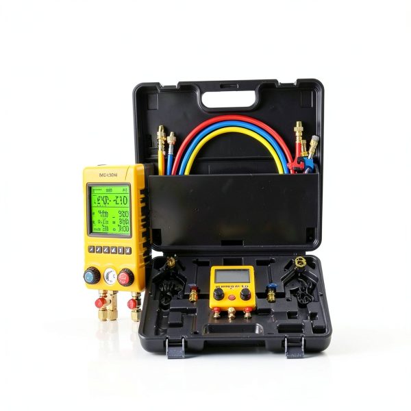 VIVOHOME Digital Refrigerant Gauge Set-6