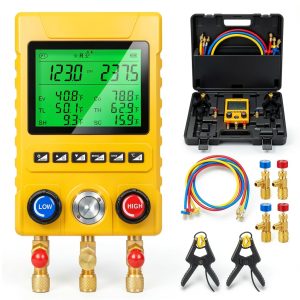 VIVOHOME Digital Refrigerant Gauge Set-0