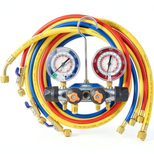 Hihitomorrow 4-Valve Charging Manifold for Automotive-8