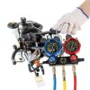 AJulyBee AC Manifold Gauge Set Brass Fittings-3