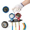 AJulyBee AC Manifold Gauge Set Brass Fittings-4