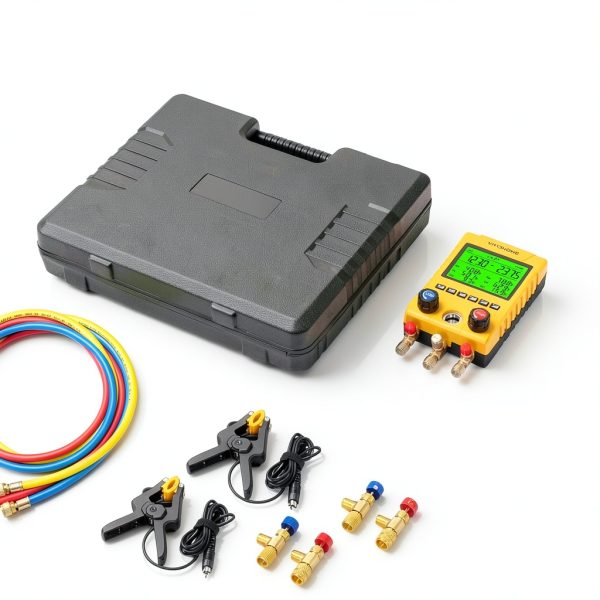 VIVOHOME Digital Refrigerant Gauge Set-5