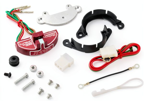 Mallory UniLite Ignition Conversion Kit V8 HEI Plastic 12V Ground-0
