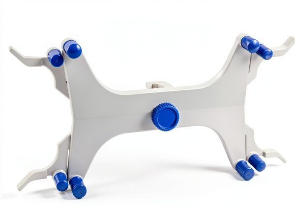 Aluminum Double Burette Clamp StonyLab Adjustable Butterfly Lab-2