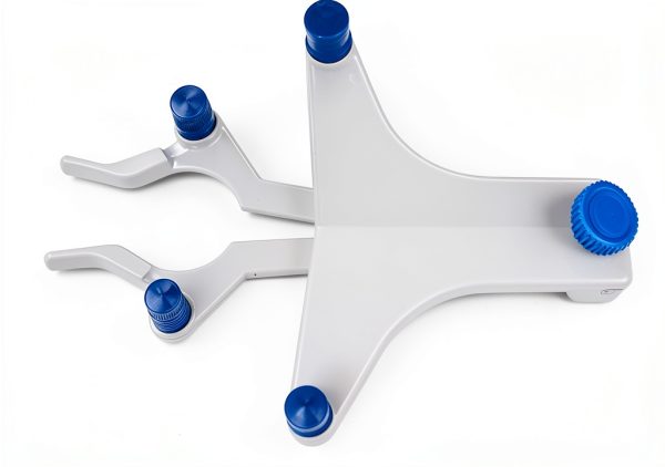 Aluminum Double Burette Clamp StonyLab Adjustable Butterfly Lab-6