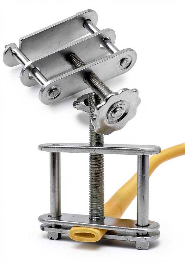 Laboratory Flow Control Clamp DGHAOP 5PCS Rotating Screw Steel-4