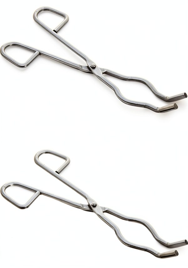 8 Inch Crucible Tongs Set of 2 Stainless Steel Professional NCK Lab-0