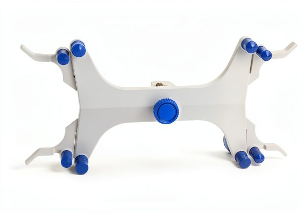Aluminum Double Burette Clamp StonyLab Adjustable Butterfly Lab-1