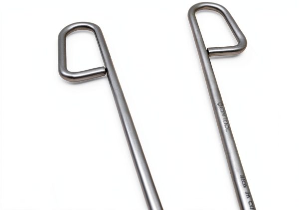 Crucible Tongs 14in Stainless Steel Ion Tool Professional Lab Utensil-3