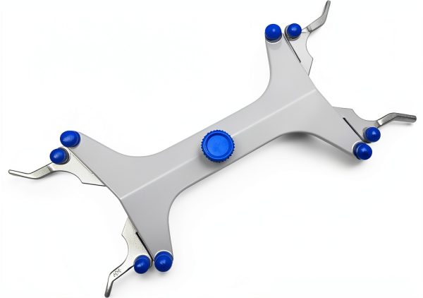 Aluminum Double Burette Clamp StonyLab Adjustable Butterfly Lab-0