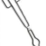Crucible Tongs 14in Stainless Steel Ion Tool Professional Lab Utensil-0
