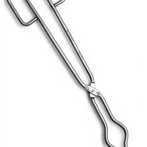 Crucible Tongs 14in Stainless Steel Ion Tool Professional Lab Utensil-0