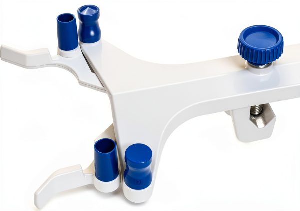 Aluminum Double Burette Clamp StonyLab Adjustable Butterfly Lab-4