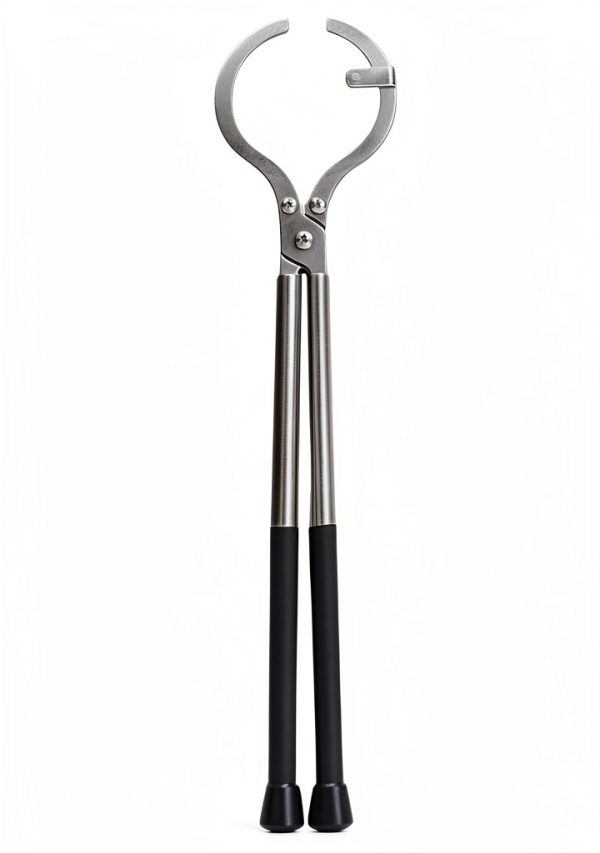 Stainless Steel Tongs CHENGUSY Crucible 2kg Capacity Lab Utensil-0