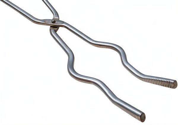 Crucible Tongs 14in Stainless Steel Ion Tool Professional Lab Utensil-1